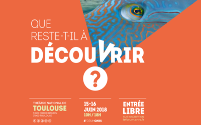 Forum CNRS, 15-16 juin 2018