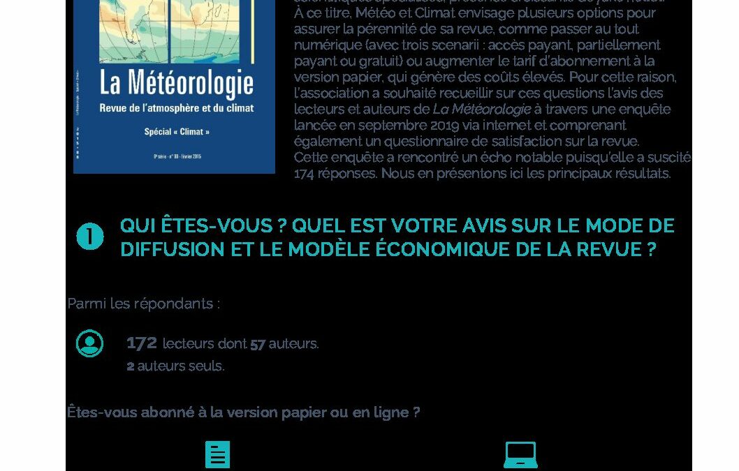 laMeteorologie_Bilan Enquete lectorat