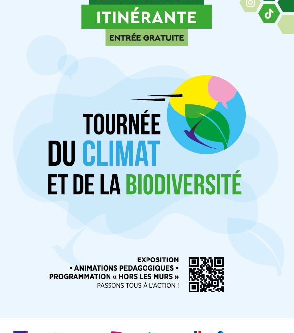 Affiche tournée du climat et de la biodiversité