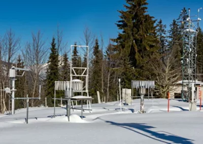 L’évolution de l’enneigement au col de Porte (Isère)