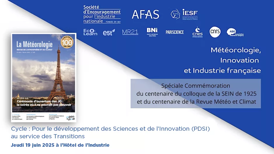 Conférence Météorologie, Innovation & Industrie française